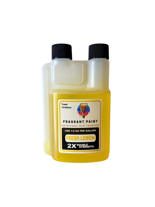 Fresh Lemon - 8 oz. Paint Fragrance - 2X Double Strength!